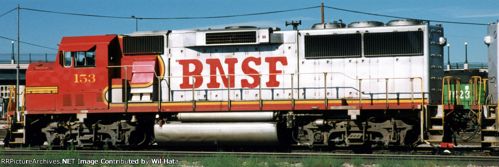 BNSF GP60M 153
